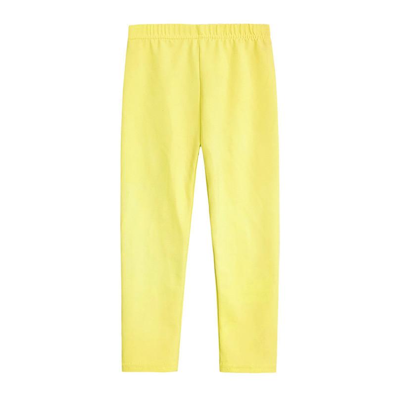 Childrens Summer Candy Color Casual Pants With Viscose Fiber For Girls Comfort