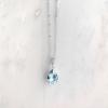 Pear Cut Aquamarine Gemstone Handmade Pendant 925 Sterling Silver Teardrop Pendant