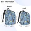 Модный Рюкзак Blastoise на тему Pokemon Классические Mochilas Для Работы Прочный Наплечный Рюкзак