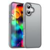 For iPhone 17 Case Skin Touch Matte Anti Drop TPU PC Phone Back Cover