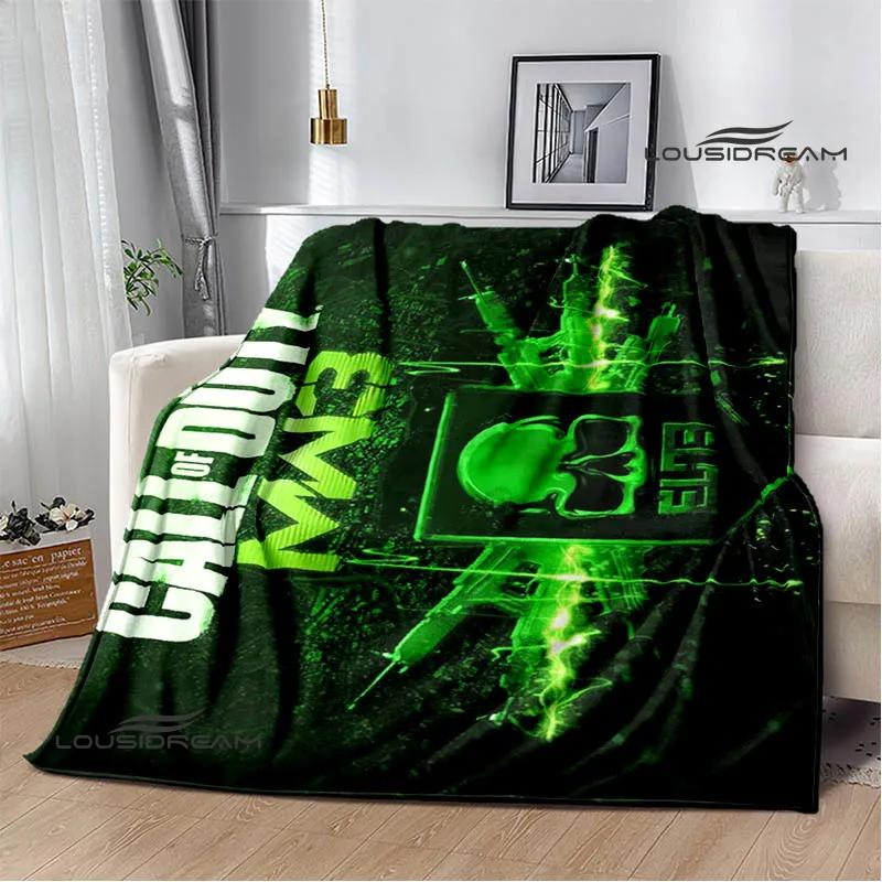 Игровой код, одеяло Call of Duty, теплое одеяло с фланцем, мягкое и удобное одеяло, одеяло для домашнего путешествия, подкладка для кровати, подарок на день рождения