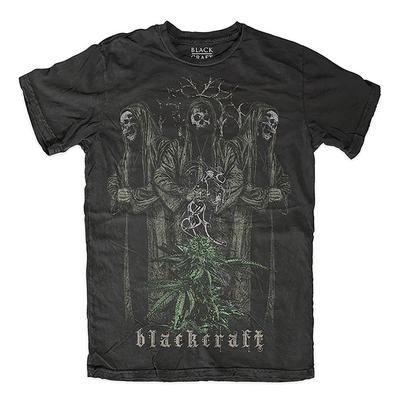 Мужская футболка Blackcraft Cult Higher Cult облегающего кроя, черная