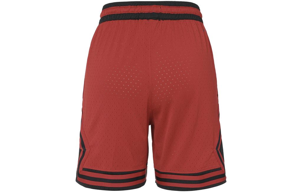 Jordan Спортивные повседневные шорты мужские красные умеренные DH9076-687