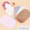 1Pcs/2Pcs Nail Photo Background MIni White/Grey/Pink Practice Cushion Foldable Hand Rest Pad Nail Equipment Soft Fur Nail Mat
