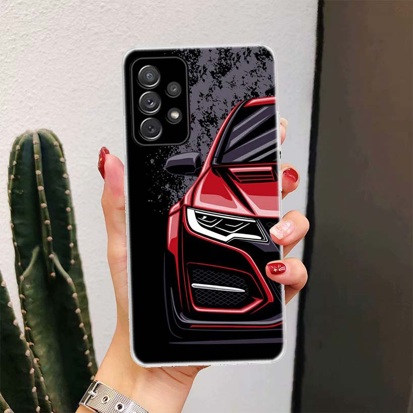 JDM Tokyo Drift Спортивный автомобиль Мужской Для Samsung Galaxy A16 A15 A14 A13 A56 A55 A54 A53 Чехол для телефона A36 A35 A34 A33 A26 A25 A24 A2