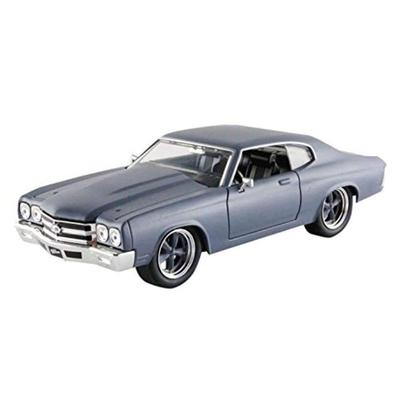 JADA TOYS Масштаб 1/24 Форсаж Доминика Шевроле Шевель СС 1970 Серый F&F Шевроле Шевель СС Доминика 97835 [Параллельный импорт]
