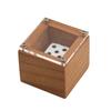 Wood Magic Tricks Dot Number Change Die Magia Stage Illusion Props Gimmick Mentalism Funny Magician Supplies