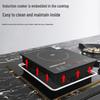 Built-In Single Induction Cooktop: High-Power, 33*28, Gas & Electric Compatible for Apartments