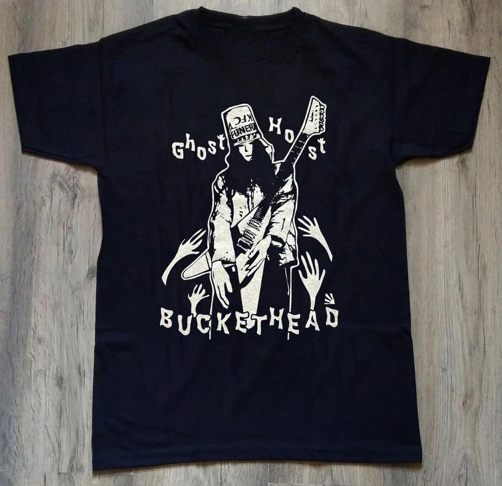 Футболка Buckethead GHOST HOST Подарок для фаната Черная Все размеры Унисекс