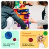 PicassoTiles Мраморная трасса, Магнитные плитки, Игрушка-гоночная трасса из 100 деталей, Обучающий магнитный конструктор STEM для мальчиков и девочек, Возраст 6+