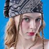 KOLEAT UV Protection Bandana Bohemian Hair Scarf Handkerchief [BLACK]