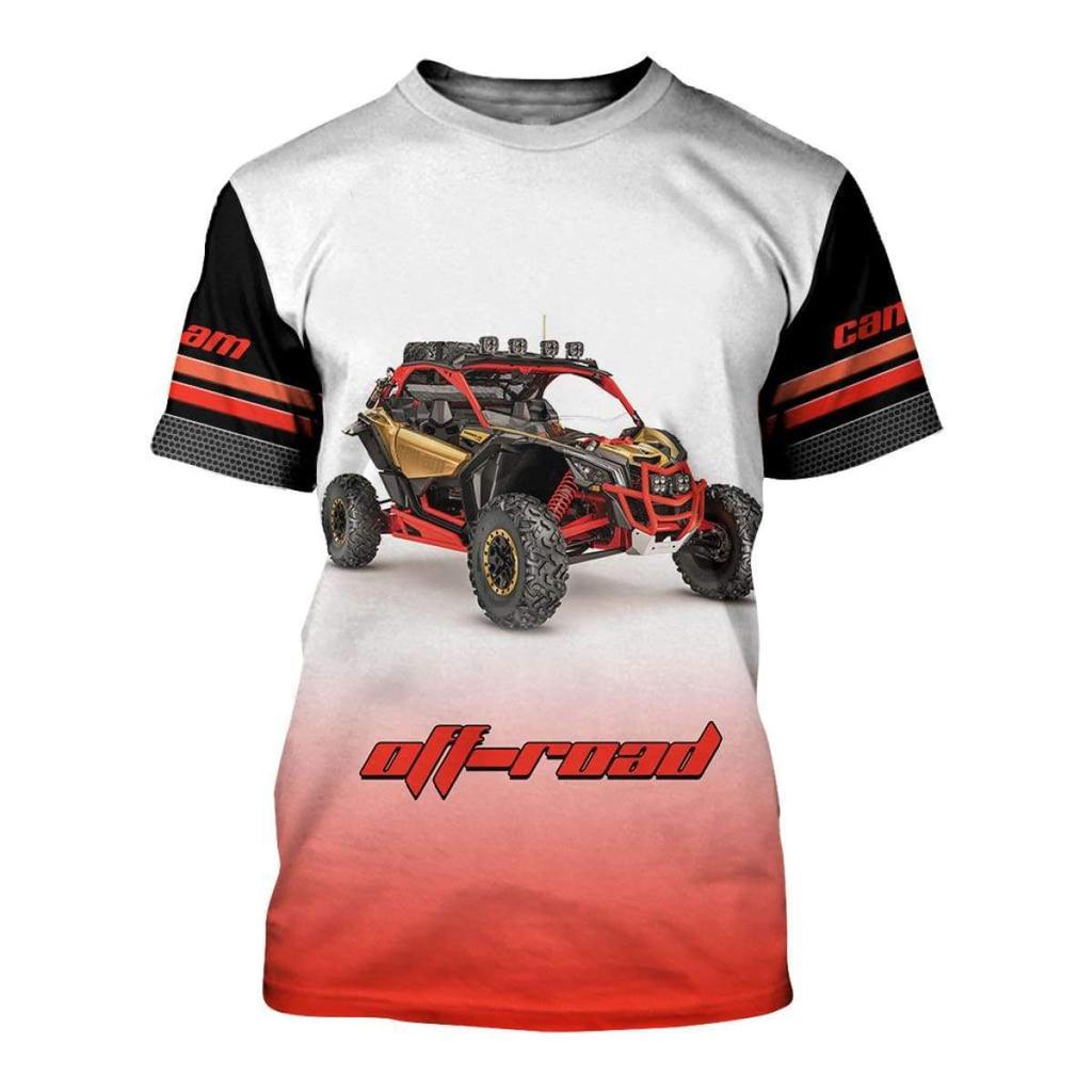 PLstar Cosmos Brp Can-am 3D Printed 2021NewFashion Off-road Personality Unisex Футболка с короткими рукавами Смешная уличная одежда Harajuku A2