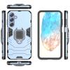 Чехол для Samsung Galaxy M35 5G с кольцом-подставкой, защитная накладка для телефона из ПК+ТПУ