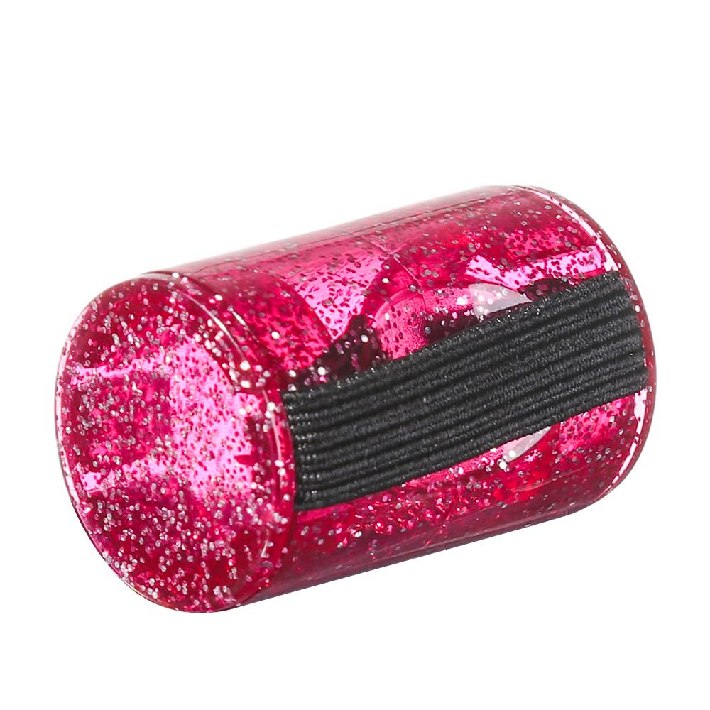 Plastic Soft Guitar Ukulele Rhythm Sand Shaker Instruments Fingers Shot Music Finger Ring