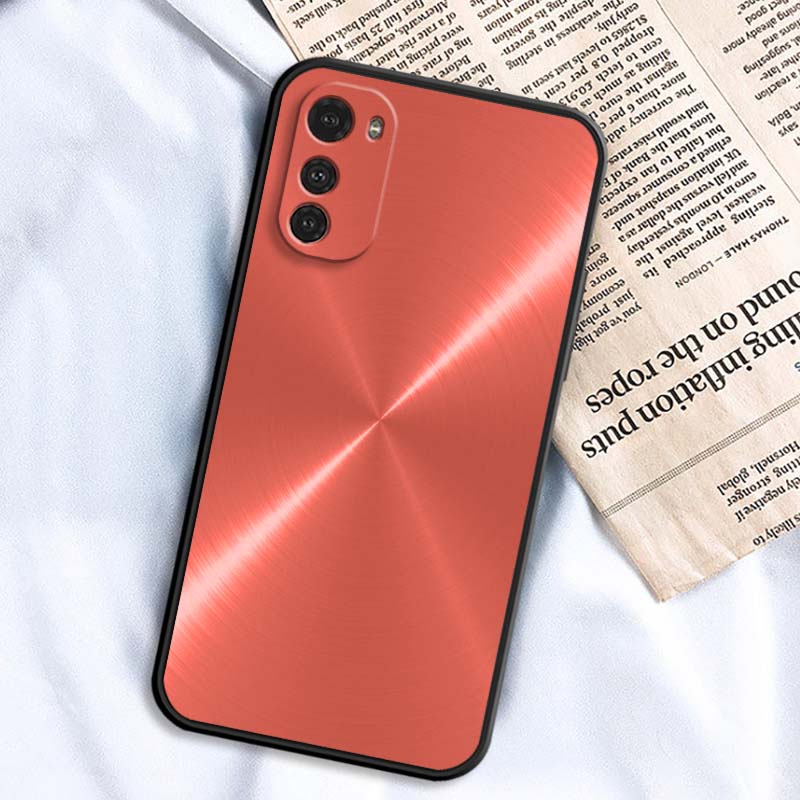 Цветной светящийся узор 'Искусство' Для Motorola G85 Edge 50 G24 G35 G14 G04 40 G72 G34 G G54 G13 G32 5G Черный чехол для телефона