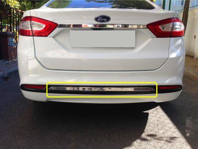 Кромка бампера (нерж) для Ford Mondeo 2014-2022 гг