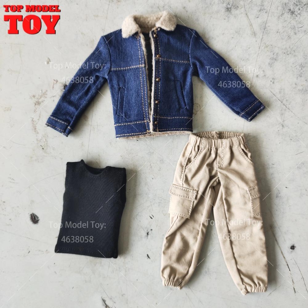 Комбинезон в масштабе 1/12, боевые брюки, брюки, джинсы, одежда, аксессуары, модель для 6-дюймовой фигурки солдата Романки, тела, куклы