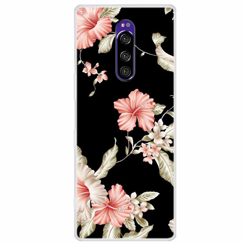 Чехол для Sony Xperia 1 Роскошные Животные Прозрачная Крышка для Sony Xperia1 XZ4 SO-03L SOV40 J8110 J9150 J8170 Корпуса Чехлы для Телефона