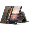 Премиальный винтажный кожаный чехол-книжка для Samsung Galaxy A55 - Защита RFID, откидная крышка со слотами для карт, противоударный ретро-стиль (4 цвета)