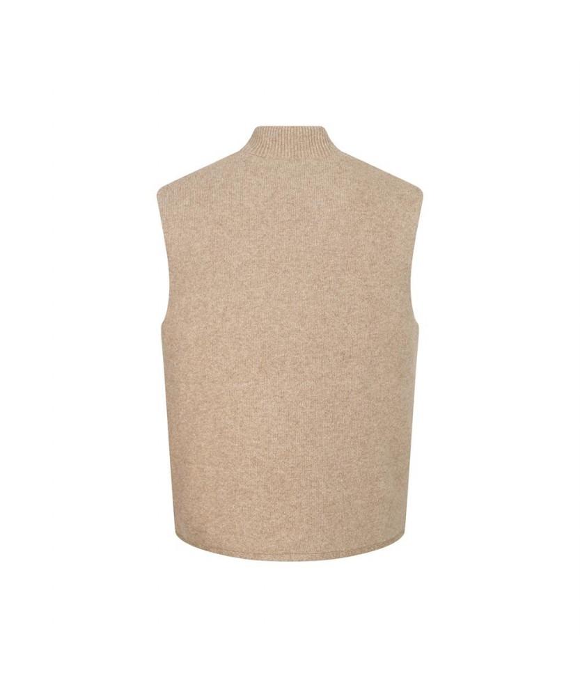 Daks Shirts 100% Wool Padded Vest_Dlw1Swve121I1