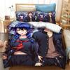 Топ 3D Аниме Food Wars Shokugeki no Soma Печатный Комплект Постельного Белья Пододеяльник Мягкий и Удобный Идеальное Украшение для Детской Комнаты