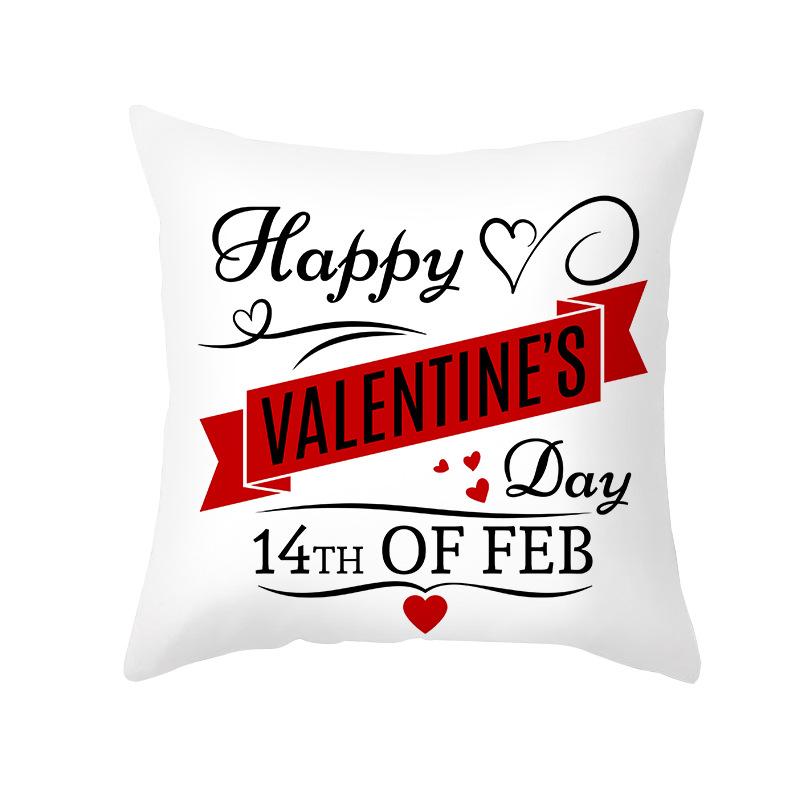 New Valentine's Day Themed Pillow Covers Home Pillow Cushion Covers