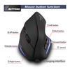 ZELOTES F-35B Wireless Gaming Mouse 2.4G+BT3.0+BT5.0 Three-mode Ergonomic Vertical Mouse 3-gear