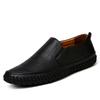 Fashion 2024 New Large Size 50 Men Loafers Soft Moccasins Fashion Soft Spring Autumn Genuine Leather Shoes Men Warm Flats Driving Shoes
