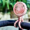 Fan for Cart Stroller Fans Portable Outdoor Fan Clip On for Baby 600mAh USB Rechargeable Handheld Electric Fan for Home 3 Speeds