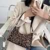 Fashion Zebra Print Women Handbag PU Leather Simple Underarm Shoulder Bags Female Daily Design CLE