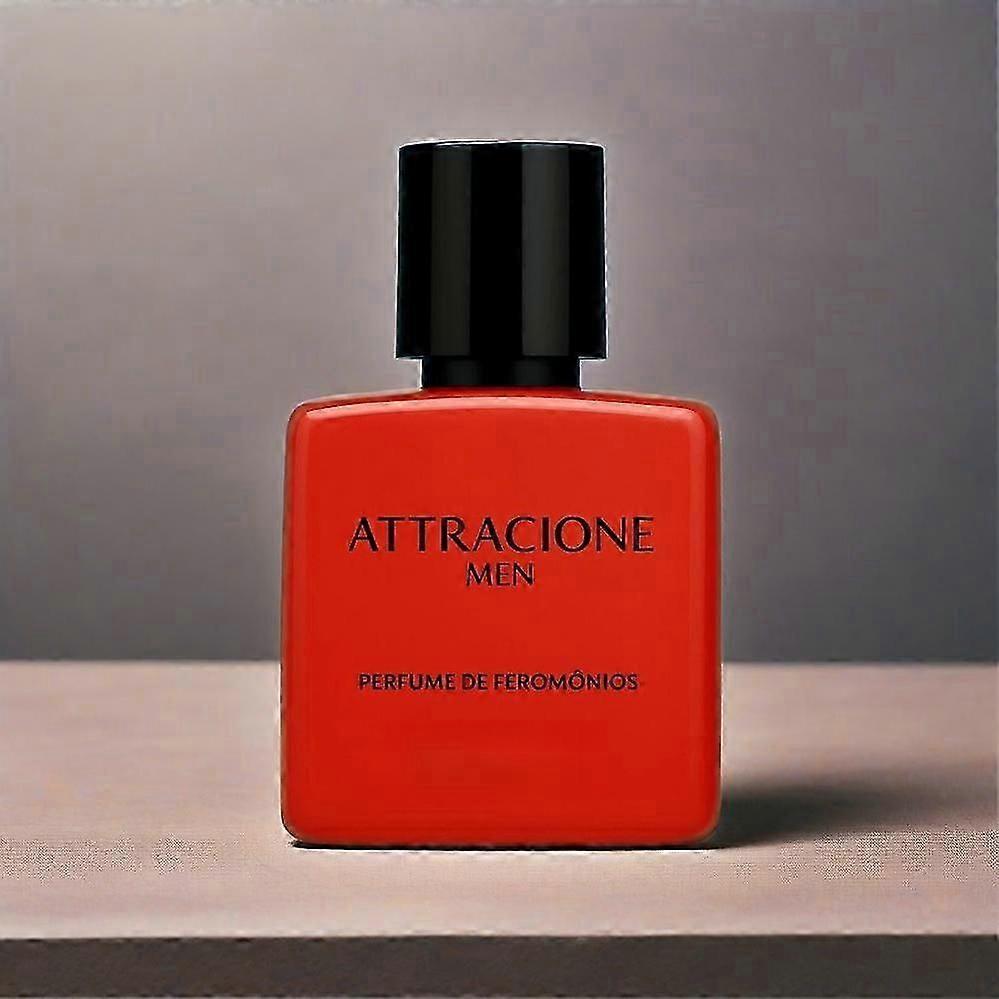 Парфюм Attracione для мужчин - Неотразимый, Смелый и Магнетический аромат с нотами амбры, мускуса и ванили - Усиливает мужское обаяние и WSLIHV