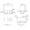 5PCS Mini Power Relay HK19F-DC5V-SHG HK19F-DC12V-SHG HK19F-DC24V-SHG Coil DPDT 8 Pin Relays PCB Type HK19F 2NO 2NC Relays 5