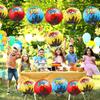 Blulu 6 Pcs Hero Themed Party Decorations Fun Hero Paper Lanterns Hanging Comic Wow Zap Boom Lanterns Birthday Party Favor for Kids Boys Adults Baby
