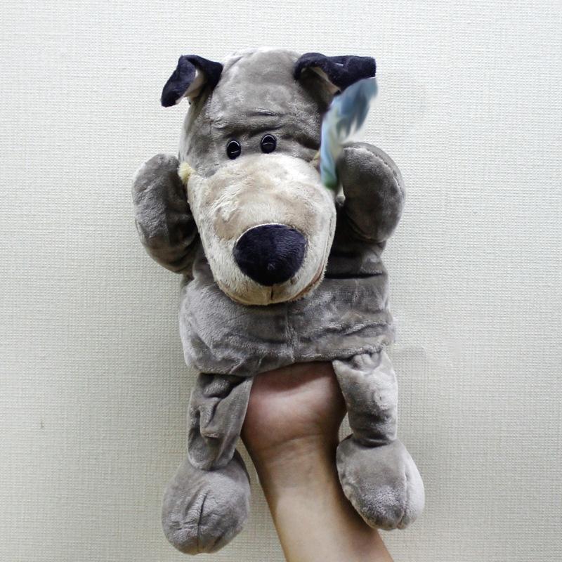 Interactive Animal Plush Toys Cartoon Hand Puppets For Early Learning