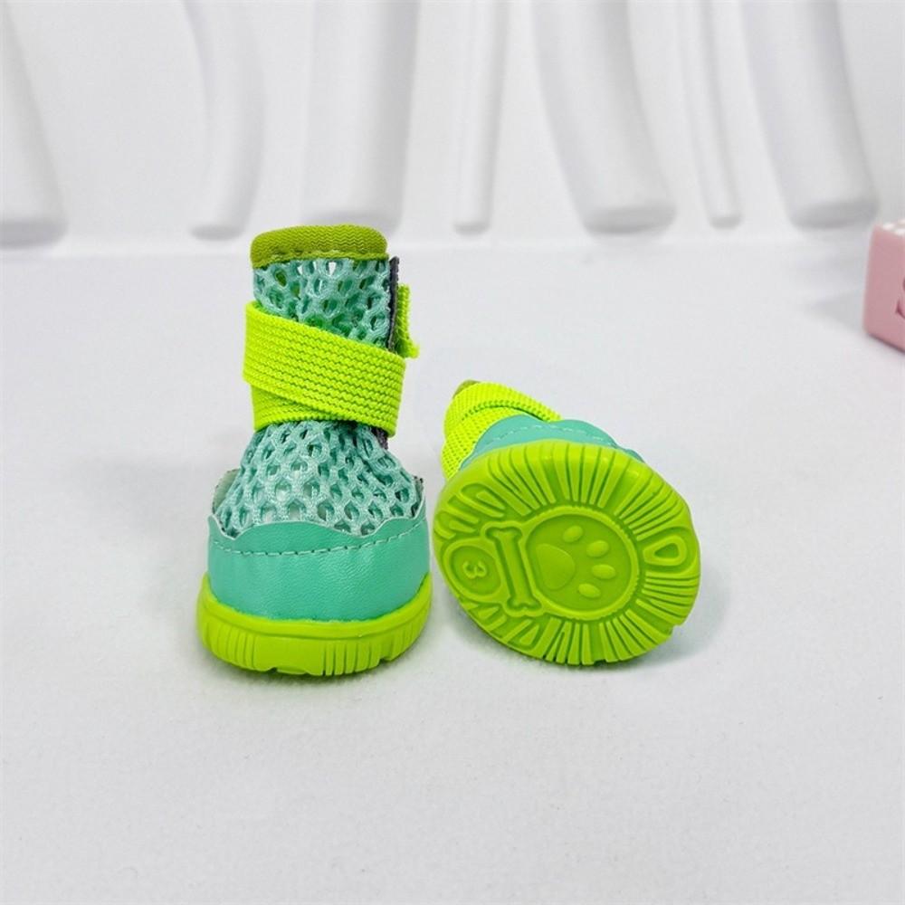 Breathable Mesh Small Dog Shoes Anti-Slip Puppy Boots New Dog Sandals For Teddy Bichon