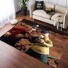 Lolek & Bolek Blue Sky Sparkle Cartoon Print Anti-slip Area Rug Living Room Bedroom Decor Floor Mat For Cartoon Fans