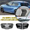Для BMW 1 серии F20 LCI 118i 120i 125i глянцевая черная боковая вентиляционная решетка автомобиля задняя жалюзи наклейка крышка аксессуары