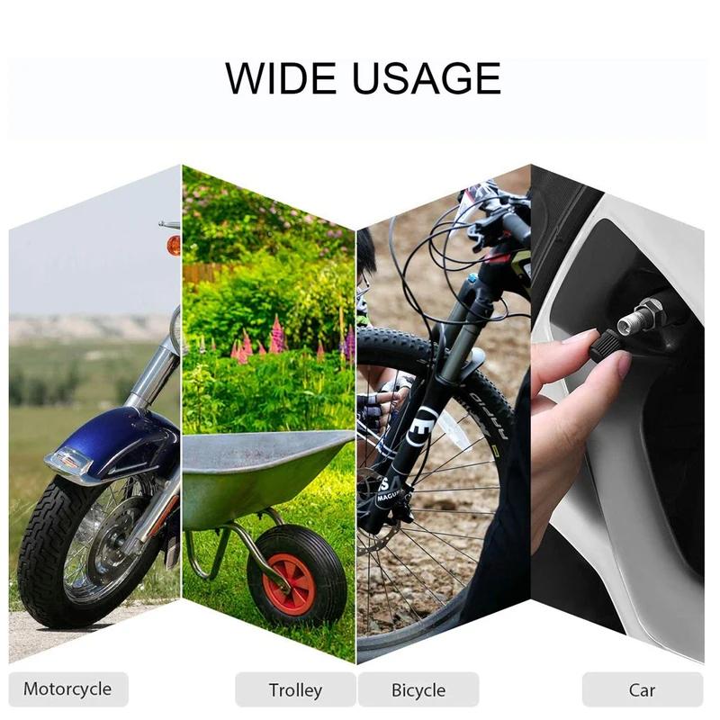 10-100Pcs Tire Valve Caps, Plastic Car Tire Stem Dust Covers Universal Valve Caps For Cars, Bicycle, Trucks, Motorcycles