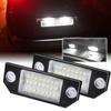 2pcs Car License Plate Lights 12V LED Number Lamps Plate Light Tail Light For 03-08 Ford Focus C-MAX 03-08 MK2 Auto Parts