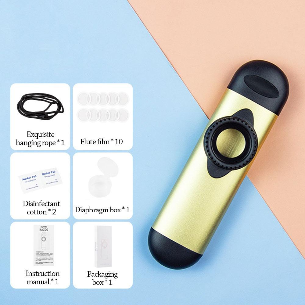 Забавные музыкальные инструменты Легко научиться Музыкальный свисток игрушка Казу Флейта Мальчики Девочки