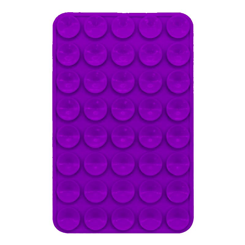 Double Sided Silicone Suction Cup Phone Case Detachable Adhesive Silicone Rubber Sucker Pad For Hands-Free Strong Grip Holder