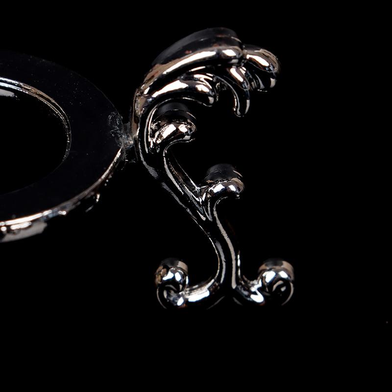 Gold-Plated Display Gemstone Egg Support Base Crystal Ball Stand Holder Ornament