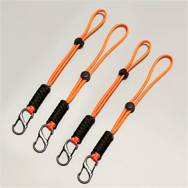 4 шт. Креативный простой цветной плетеный шнурок Брелок против потери Аксессуары для подвешивания на рюкзак Брелок для автомобиля Подвесной шнурок