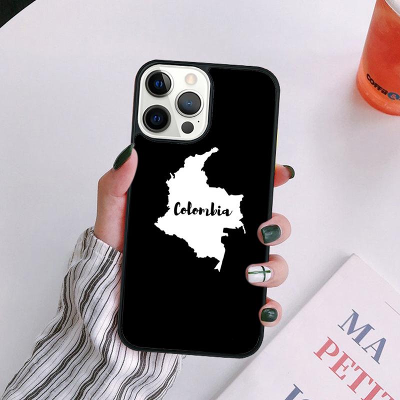 Colombia Flag Phone Case For iPhone 17 Air 14 13 12 16Pro Max 15 Plus Max Cover Shell coque