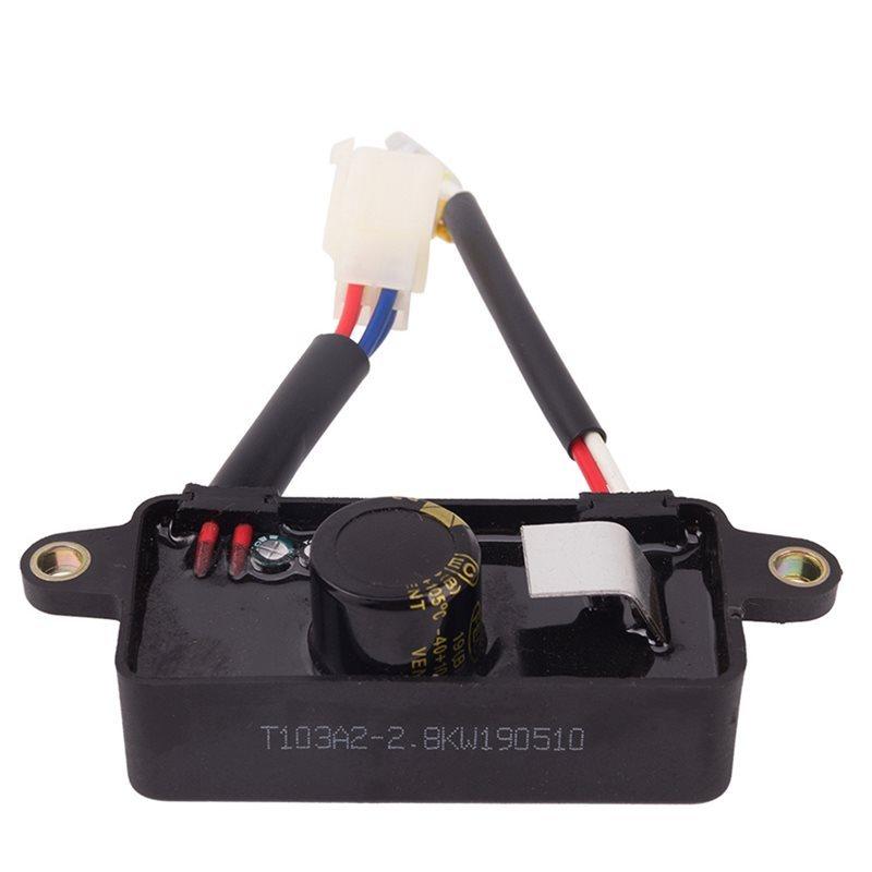 Generator Accessories Parts 2KW 3KW AVR Automatic Voltage Regulator Stabilizer 220V T103A Small