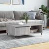 VidaXL Coffee Table Sonoma Grey 90x60x35 Cm Engineered Wood 827058