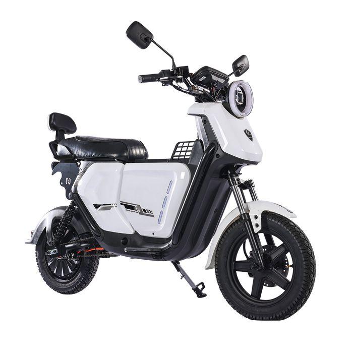 BEZIOR XIAONIU Moto électrique 1500W Camion Vélo, Blanc