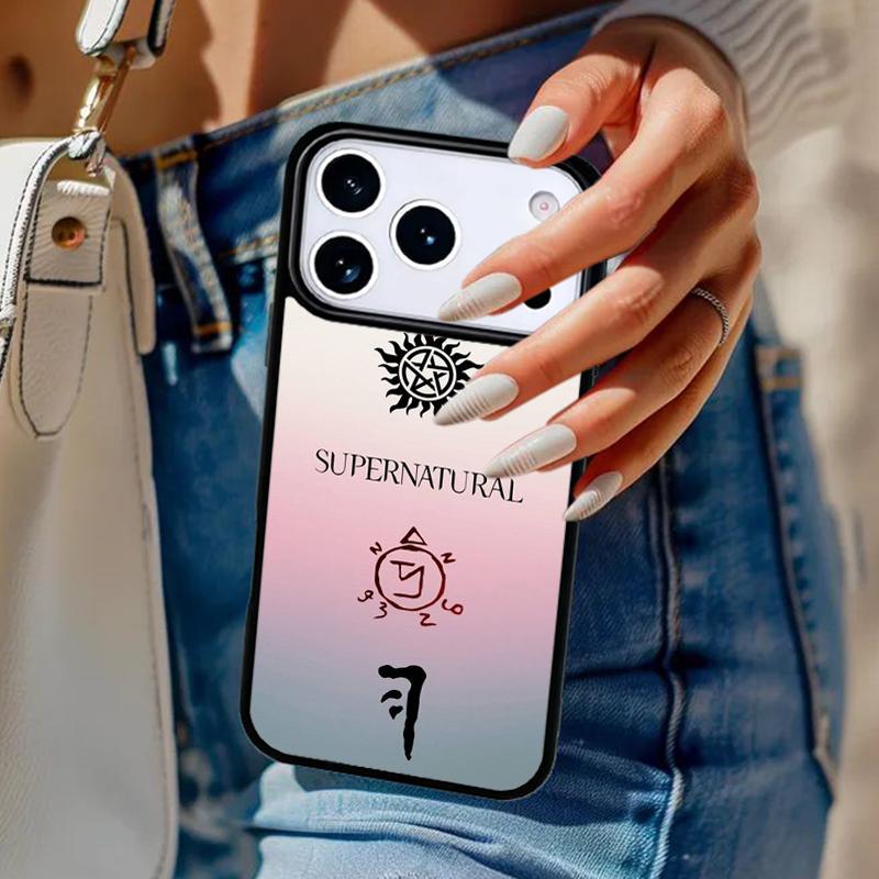 Supernatural Phone Case For iPhone 17 Air 14 15 13 12 Max Cover For Apple 16e 11 Pro Max Plus Coque