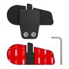 FODSPORTS Motorcycle Intercom Compatible Helmet Mount Includes Adhesive and Spare Replacement with FX-S Parts, Clip, Clip-on Mounts, & (Compatible