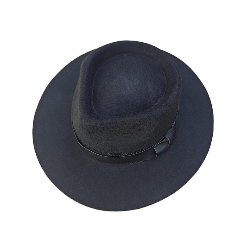 Производитель Оптовая Лента Декоративный Шерстяной Цилиндр Модный Чистошерстяной Цилиндр